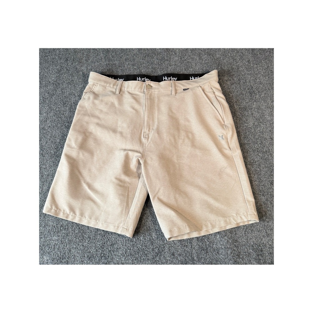 Hurley‎ Phantom Hybrid Walkshorts Mens 38 Khaki Tan Stretch Board Shorts